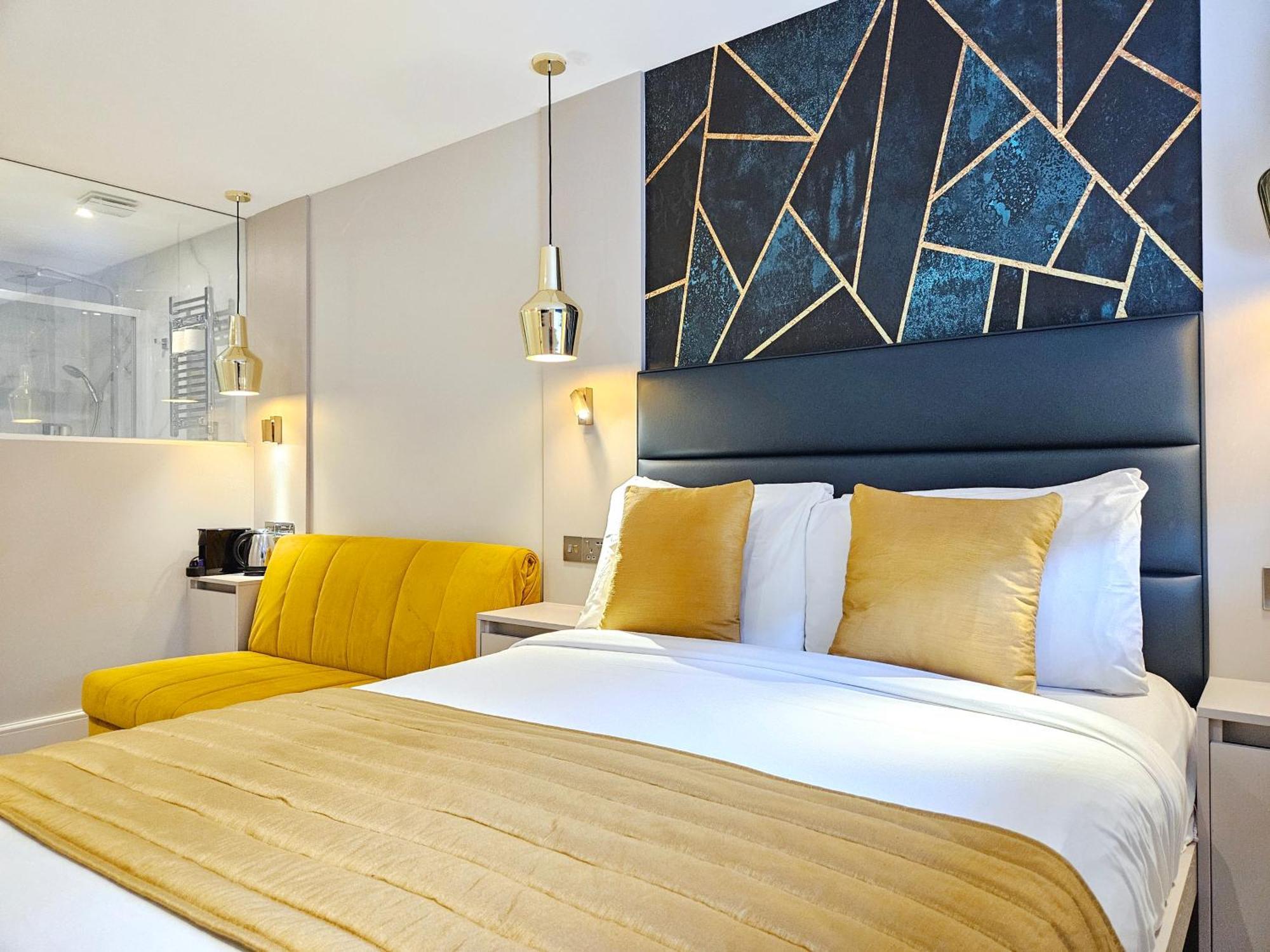 Nox Hyde Park Aparthotel Londen Kamer foto