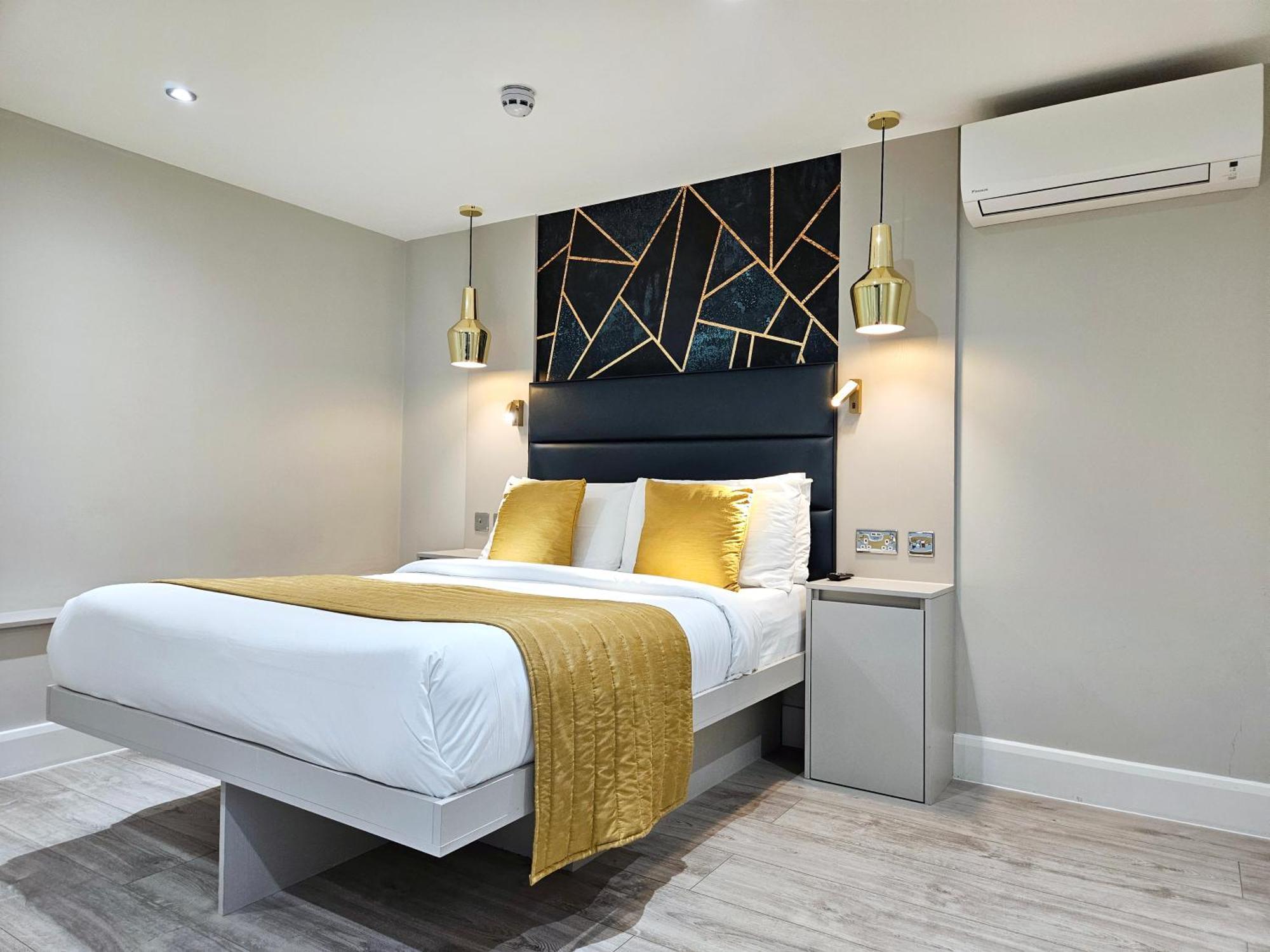 Nox Hyde Park Aparthotel Londen Kamer foto